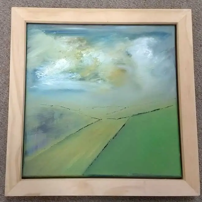 Dave Cormack Fields I oil canvas £245 35 x 35
