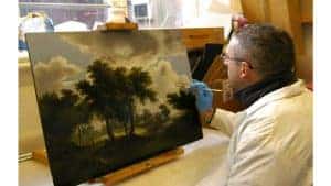 oil painting restoration byAlan Brown